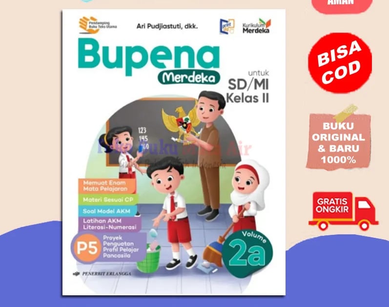 Jual BUPENA 2A 2B 2C 2D SD/MI KURIKULUM MERDEKA - ARI…