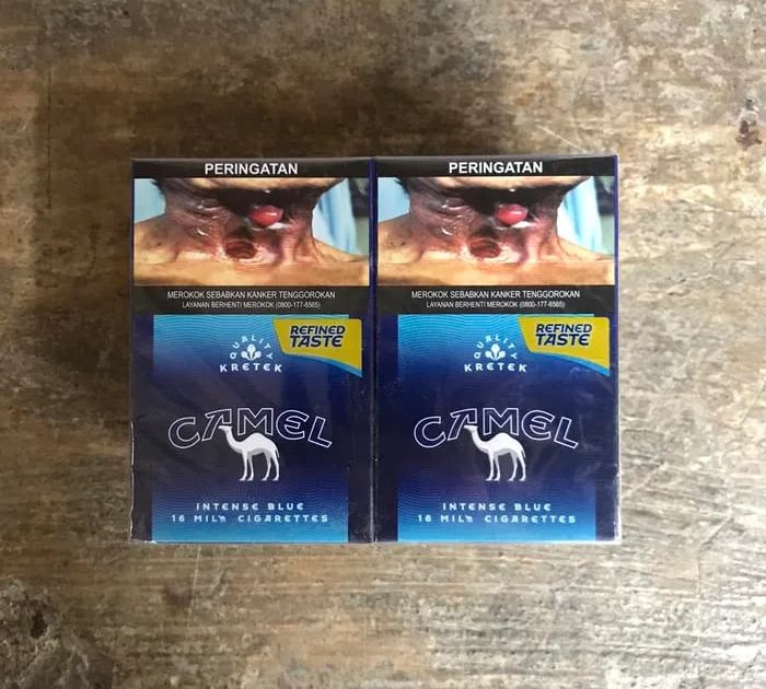 Jual Rokok CAMEL INTENSE BLUE 16 BATANG - Mild Biru Pak…
