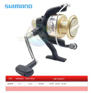 harga reel pancing shimano ax 4000 fb Spin Fishing Trellys The spinning reel FX FC from the brand Shimano is a reel available in 5 sizes Shimano AX-4000FB Spinning Reel -