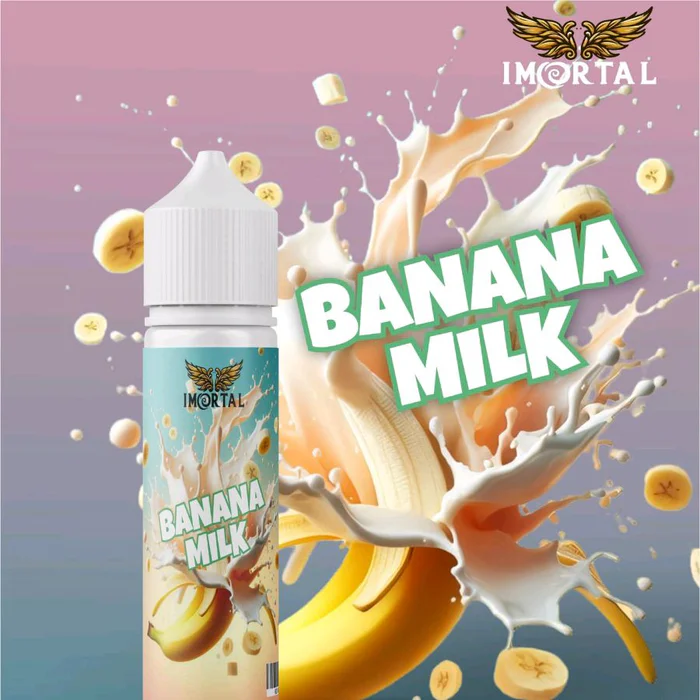 Jual Liquid Vape Rasa Susu Pisang Imortal Aroma Banana Milk Jual Liquid Vape Rasa Susu Pisang Imortal Aroma Banana Milk