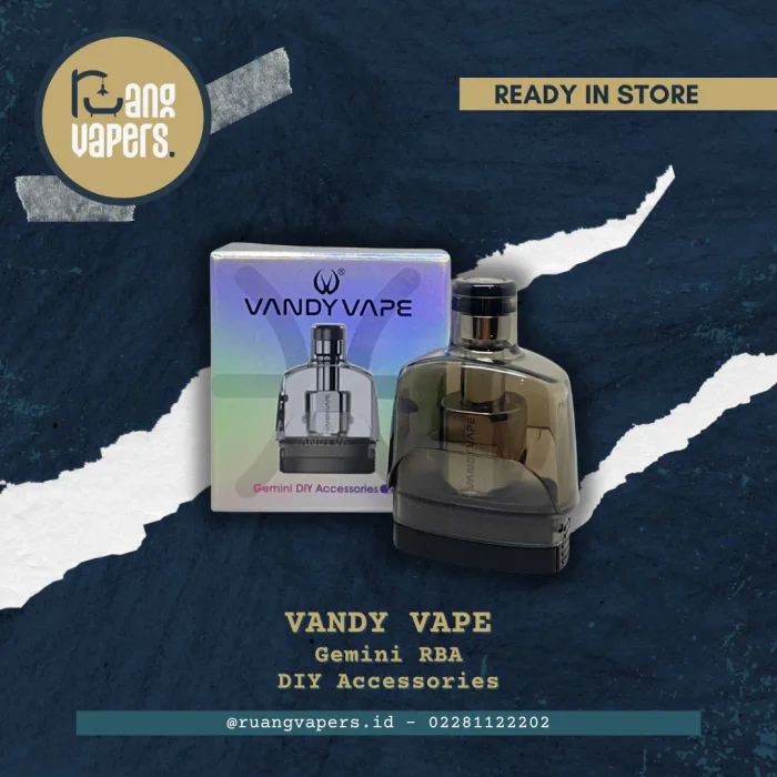 Jual Vandy Vape Gemini RBA dengan Harga Terbaik di Toco Jual Vandy Vape Gemini RBA dengan Harga Terbaik di Toco