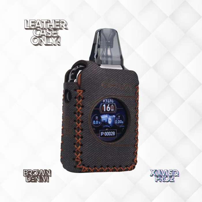 Premium Leather Sleeve Case untuk Oxva Xlim SQ Pro 2 Free Lanyard Premium Leather Sleeve Case untuk Oxva Xlim SQ Pro 2 Free Lanyard
