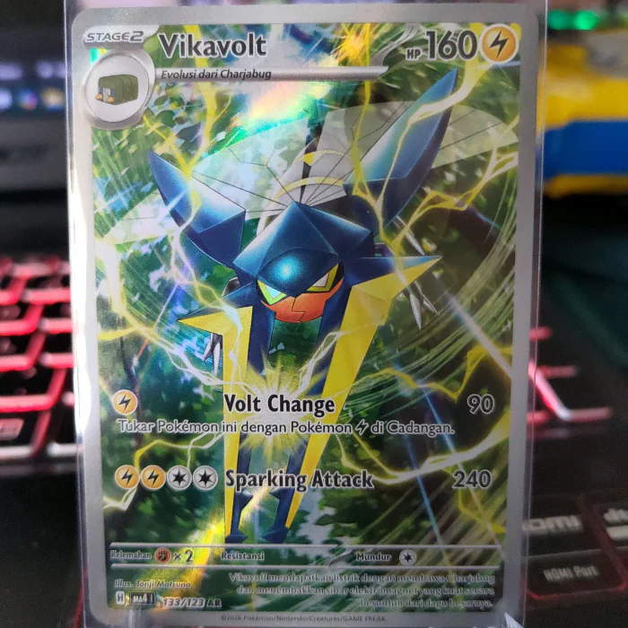 Jual Vikavolt AR Ledakan Peniada TCG Pokemon Indonesia Jual Vikavolt AR Ledakan Peniada TCG Pokemon Indonesia