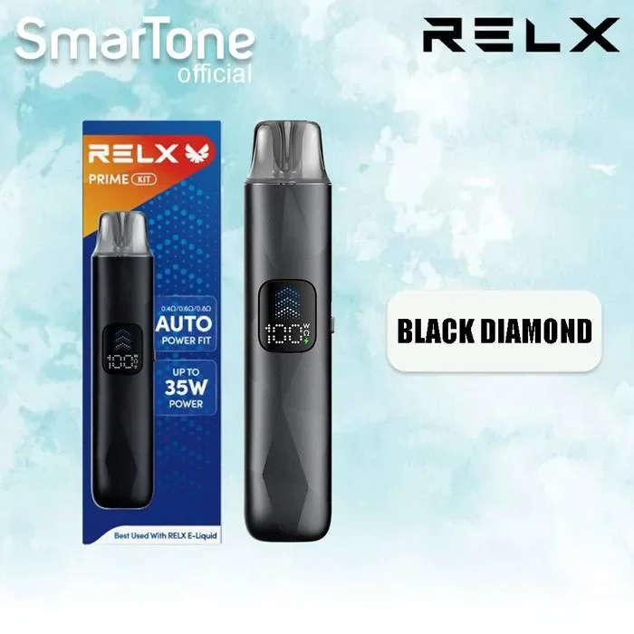 Jual RELX PRIME DEVICE KIT - BLACK DIAMOND dengan Harga Jual RELX PRIME DEVICE KIT - BLACK DIAMOND dengan Harga