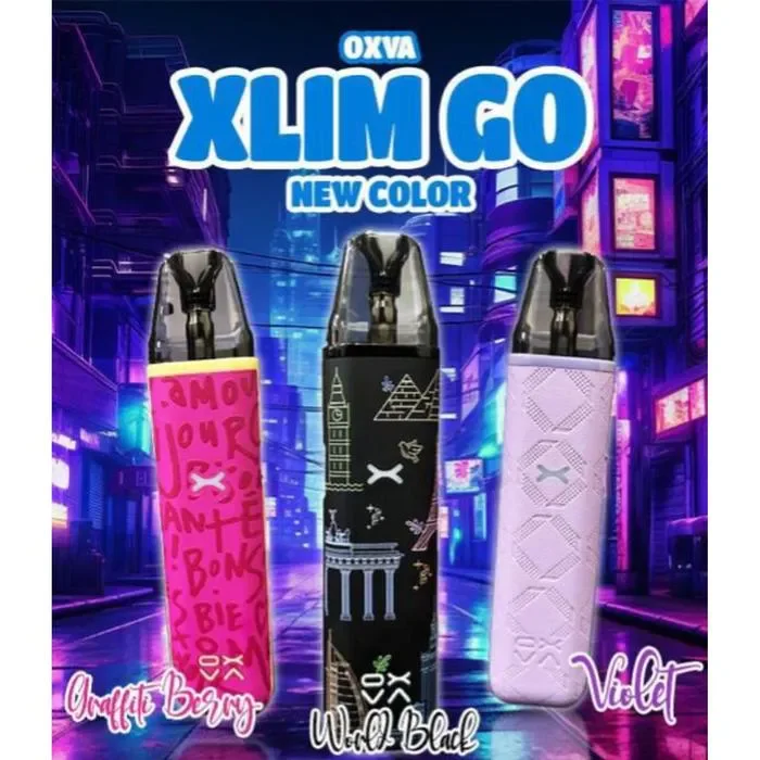 Jual BUNDLING OXVA XLIM GO POD KIT VIOLET GRAFFITI BERRY Jual BUNDLING OXVA XLIM GO POD KIT VIOLET GRAFFITI BERRY