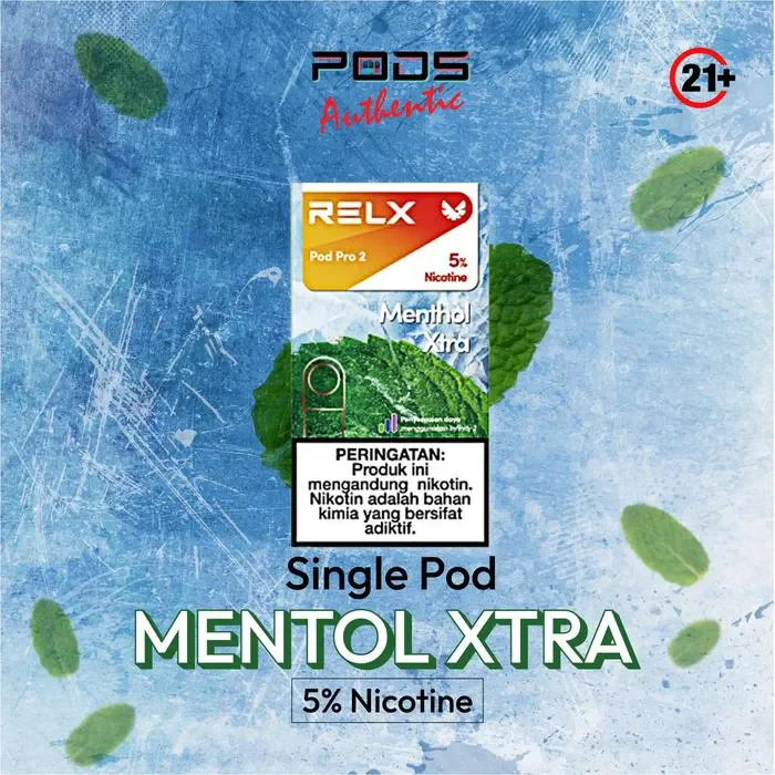 Jual RELX POD PRO - MENTHOL XTRA dengan Harga Terbaik di Jual RELX POD PRO - MENTHOL XTRA dengan Harga Terbaik di